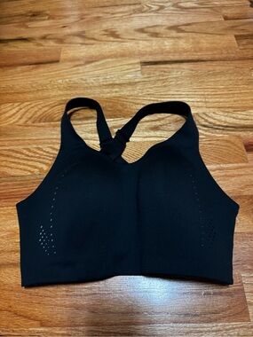 lululemon athletica Black Seamless High-Neck Sports Bra